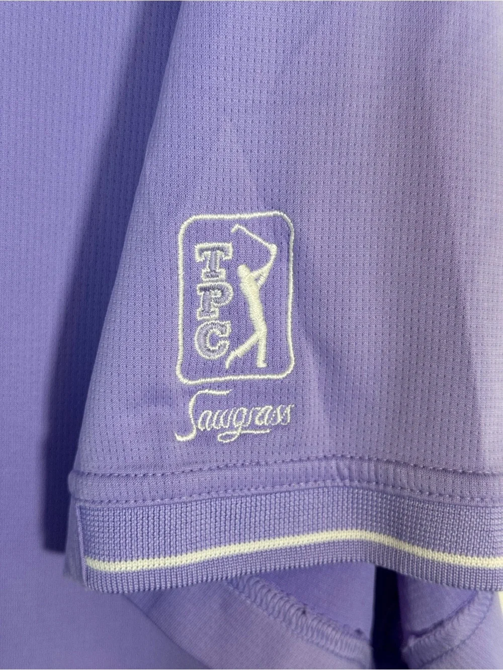 Adidas ClimaChill THE PLAYERS TPC Sawgrass Mens XL Purple Golf Polo Shirt PGA